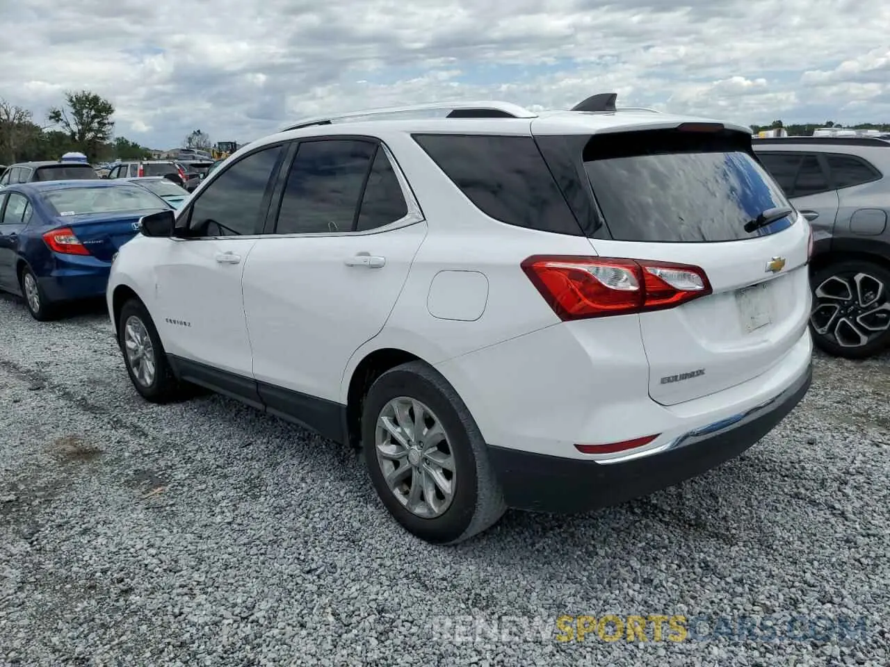 2 Photograph of a damaged car 3GNAXKEV5KL162154 CHEVROLET EQUINOX 2019