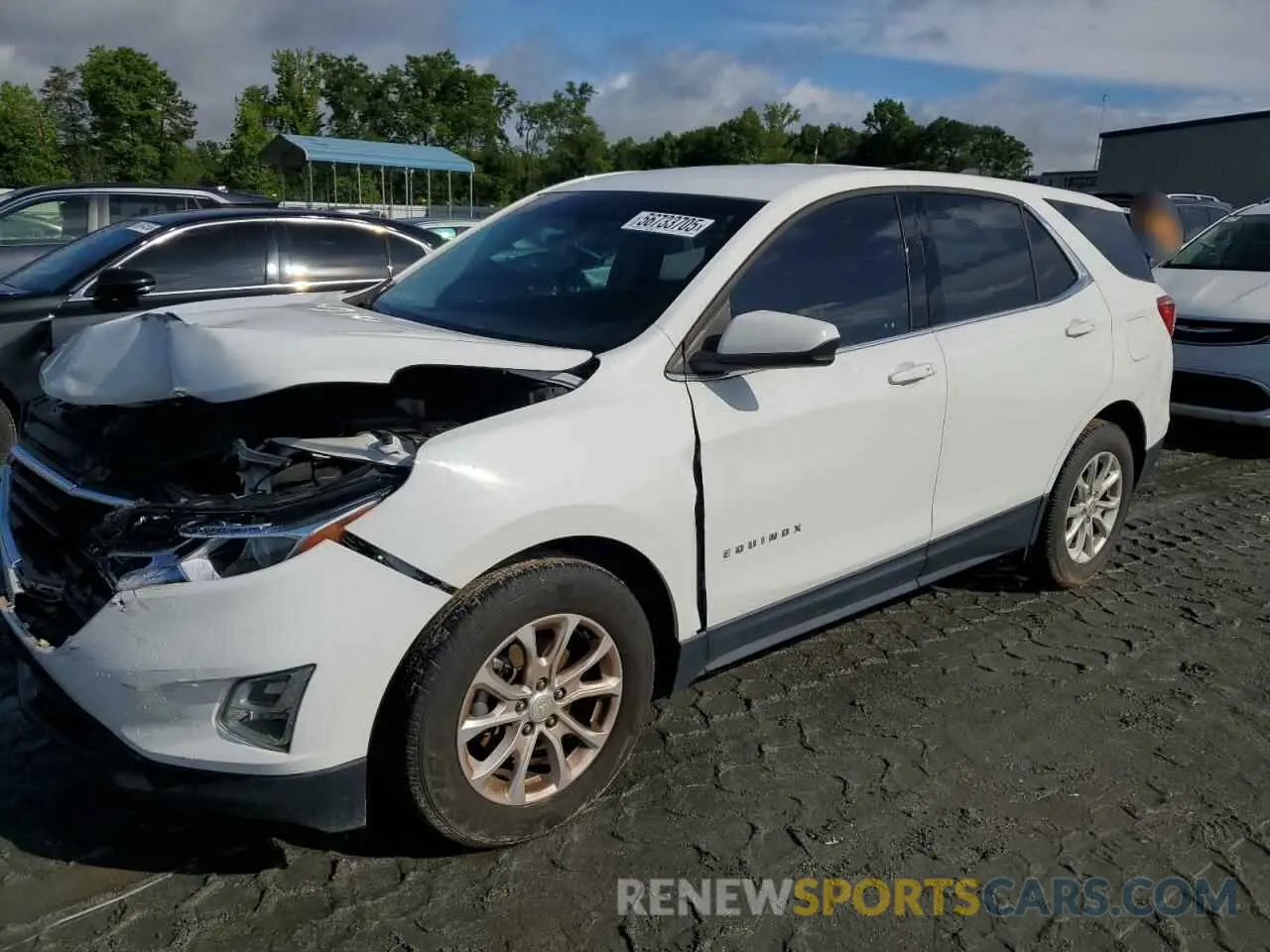 1 Photograph of a damaged car 3GNAXKEV5KS514848 CHEVROLET EQUINOX 2019