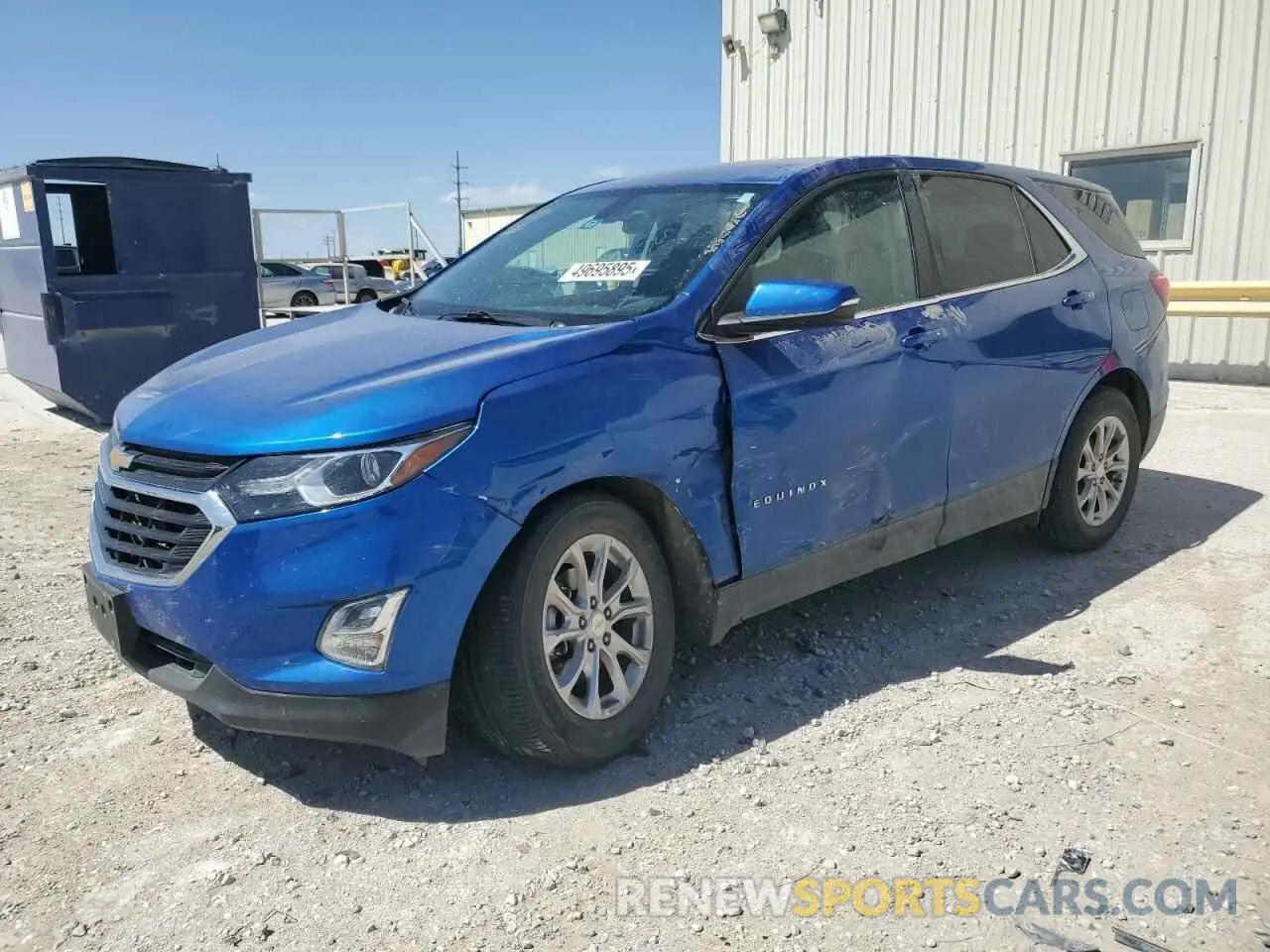 1 Photograph of a damaged car 3GNAXKEV5KS524506 CHEVROLET EQUINOX 2019