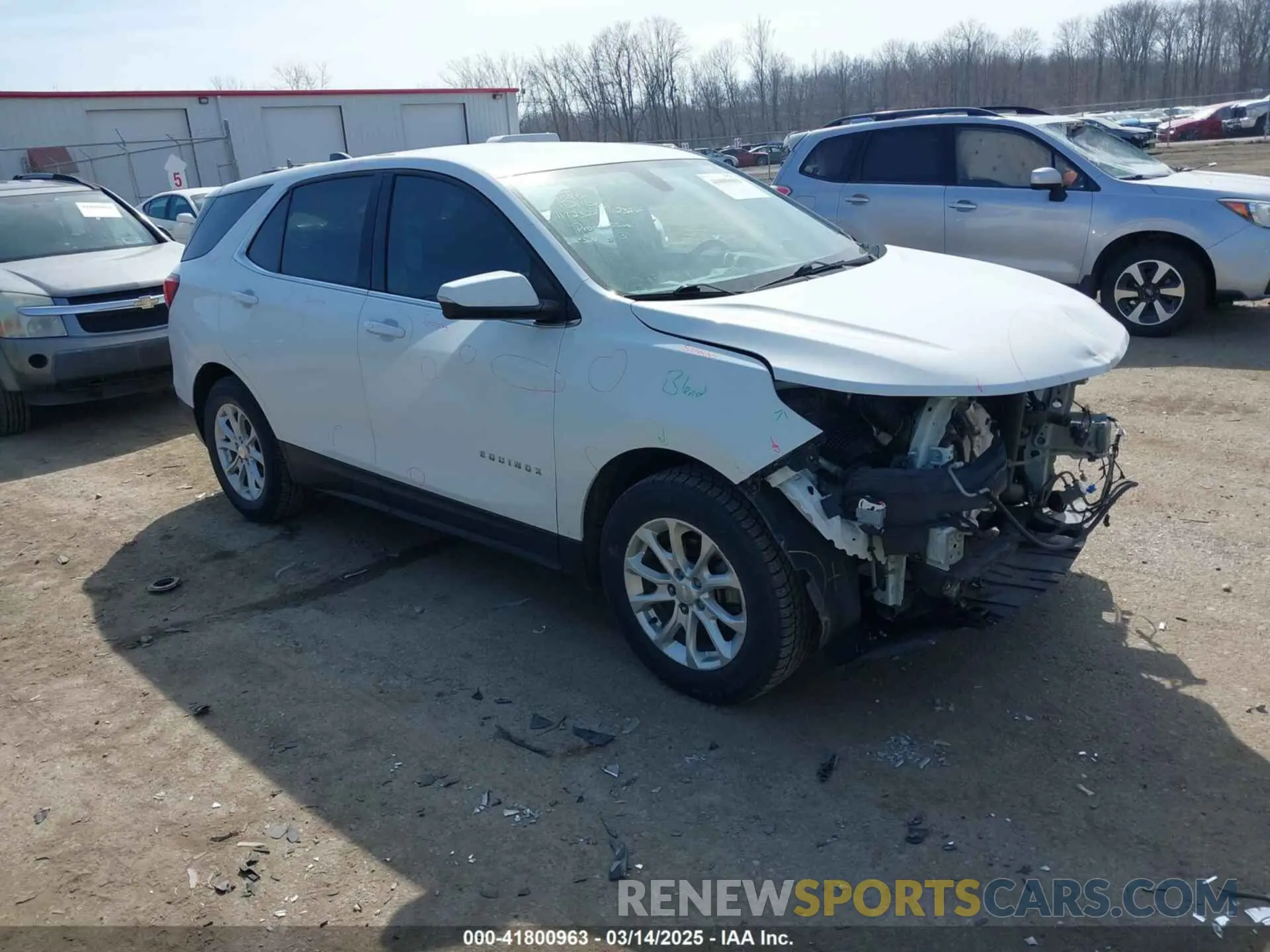 1 Photograph of a damaged car 3GNAXKEV5KS604260 CHEVROLET EQUINOX 2019