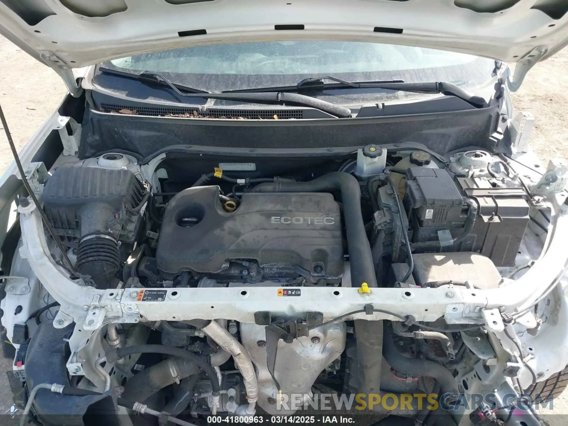 10 Photograph of a damaged car 3GNAXKEV5KS604260 CHEVROLET EQUINOX 2019