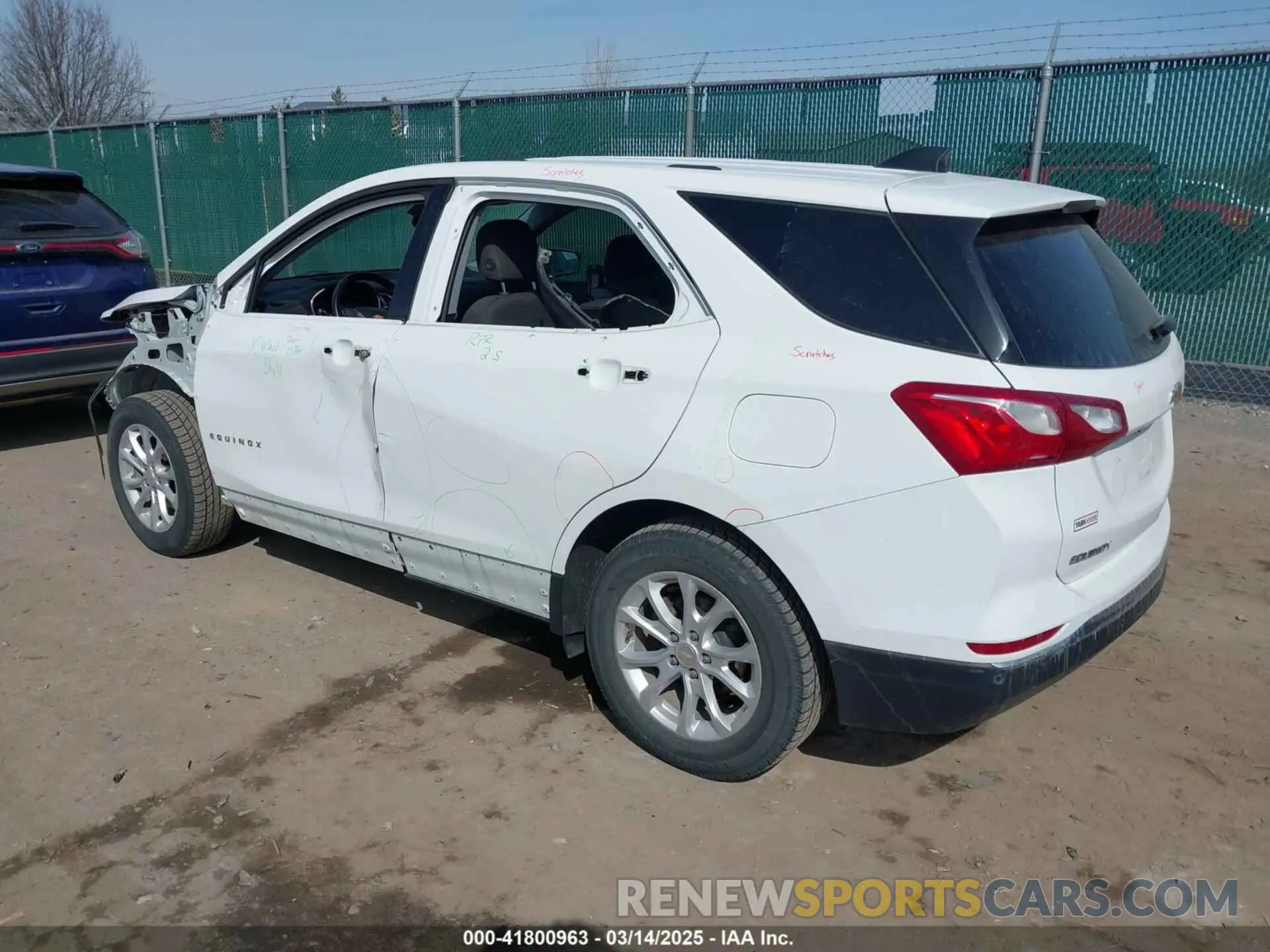 3 Photograph of a damaged car 3GNAXKEV5KS604260 CHEVROLET EQUINOX 2019