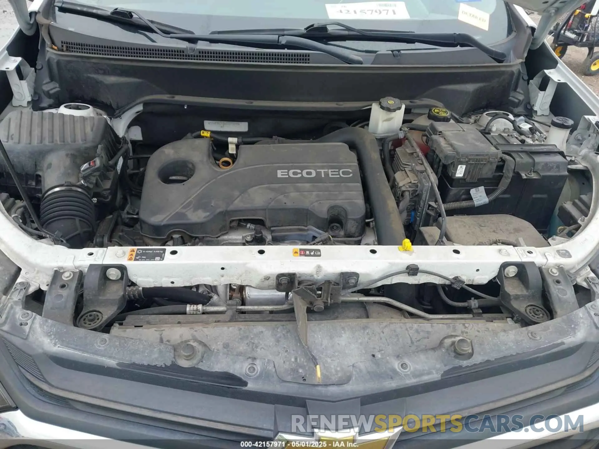 10 Photograph of a damaged car 3GNAXKEV5KS623858 CHEVROLET EQUINOX 2019