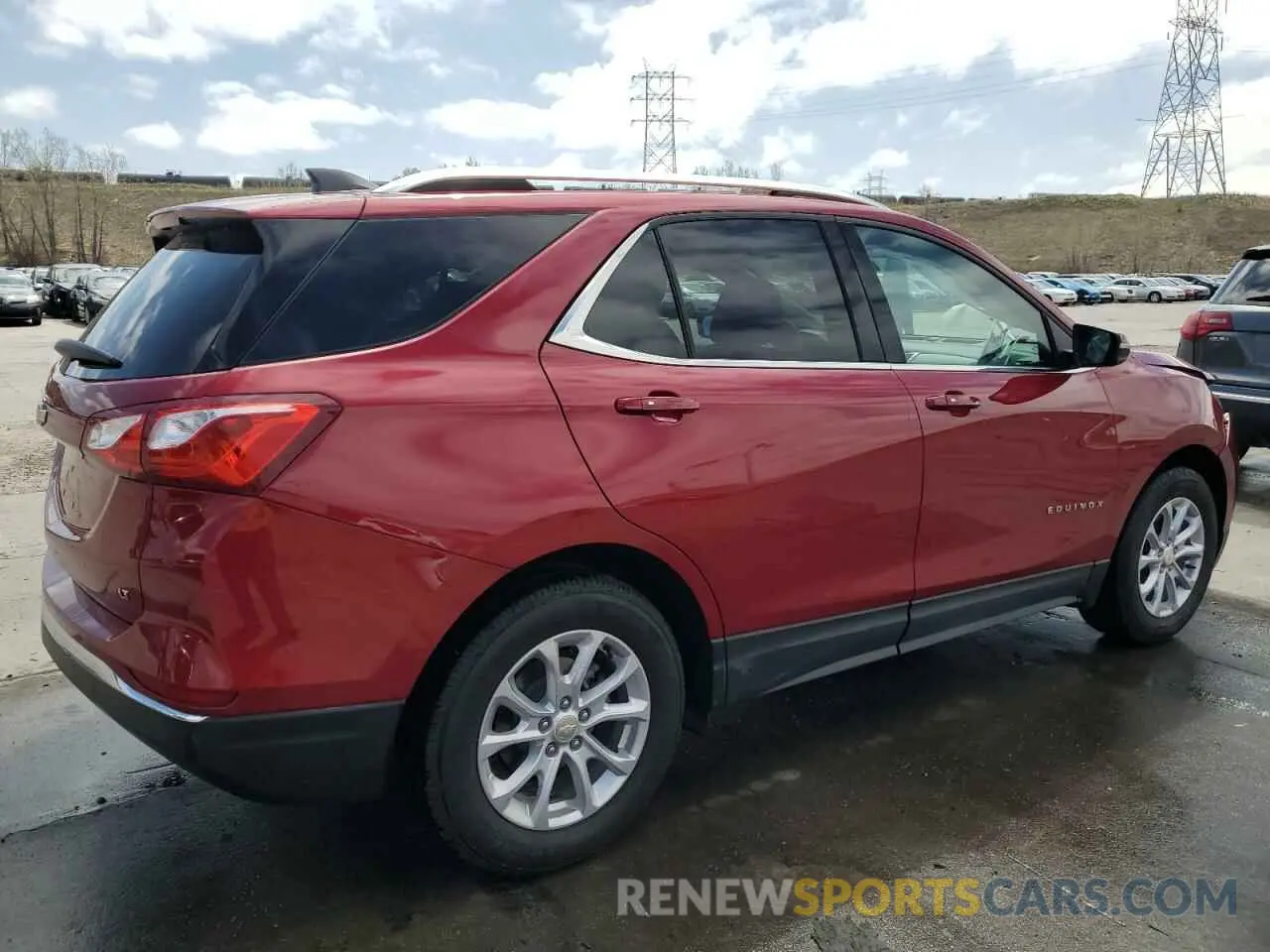 3 Photograph of a damaged car 3GNAXKEV5KS637209 CHEVROLET EQUINOX 2019