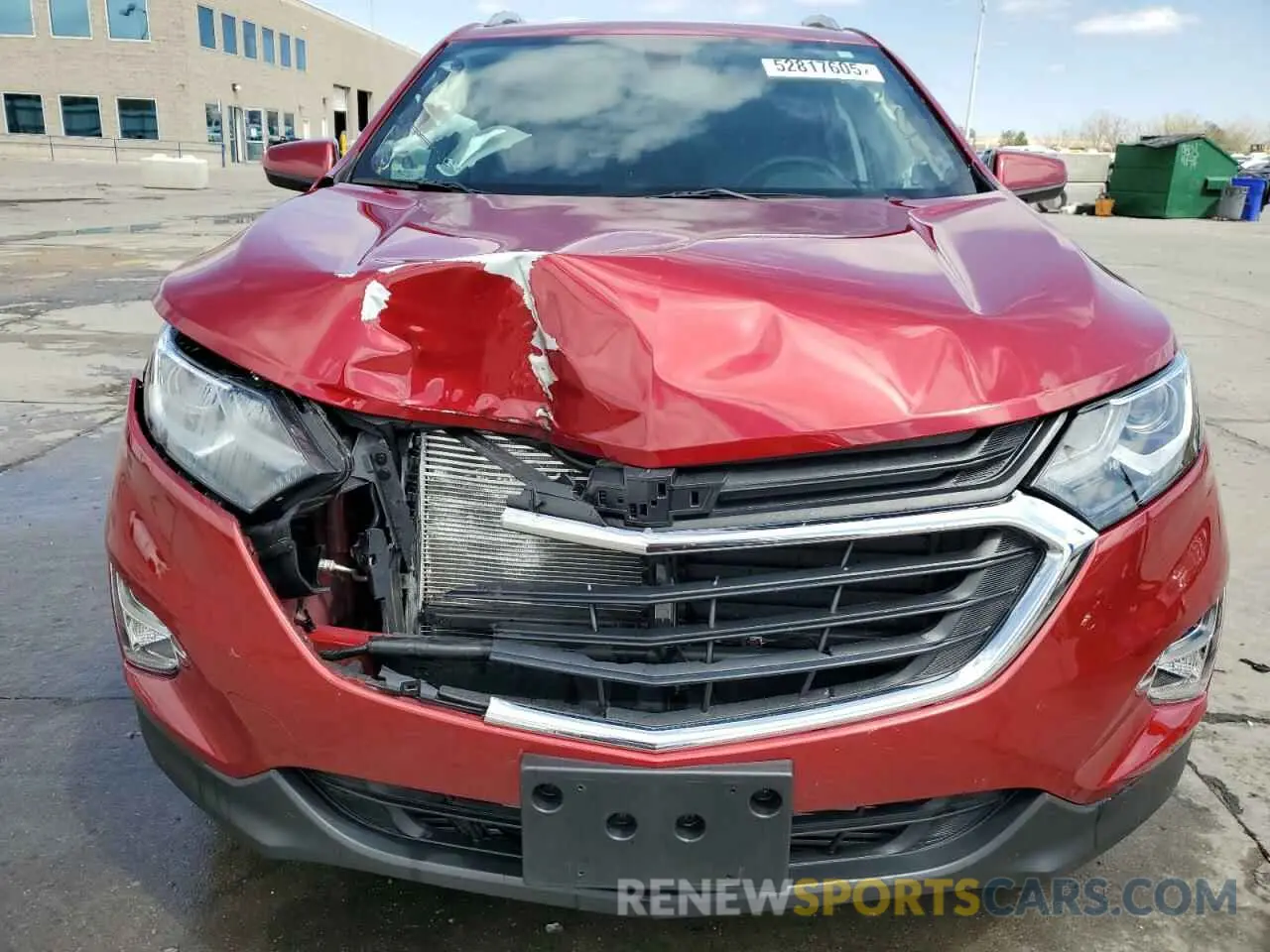 5 Photograph of a damaged car 3GNAXKEV5KS637209 CHEVROLET EQUINOX 2019