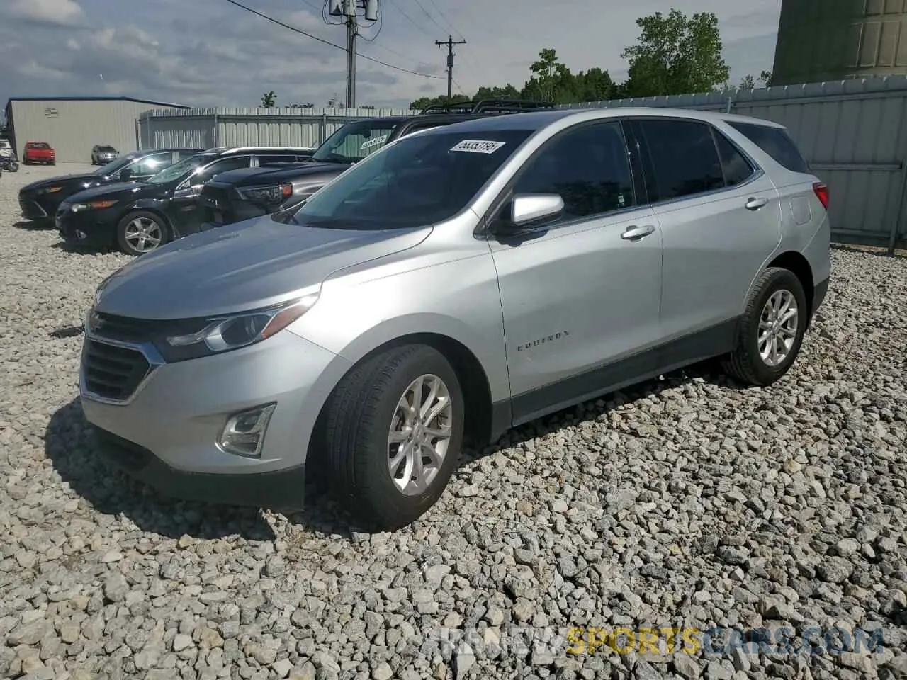 1 Photograph of a damaged car 3GNAXKEV5KS645410 CHEVROLET EQUINOX 2019