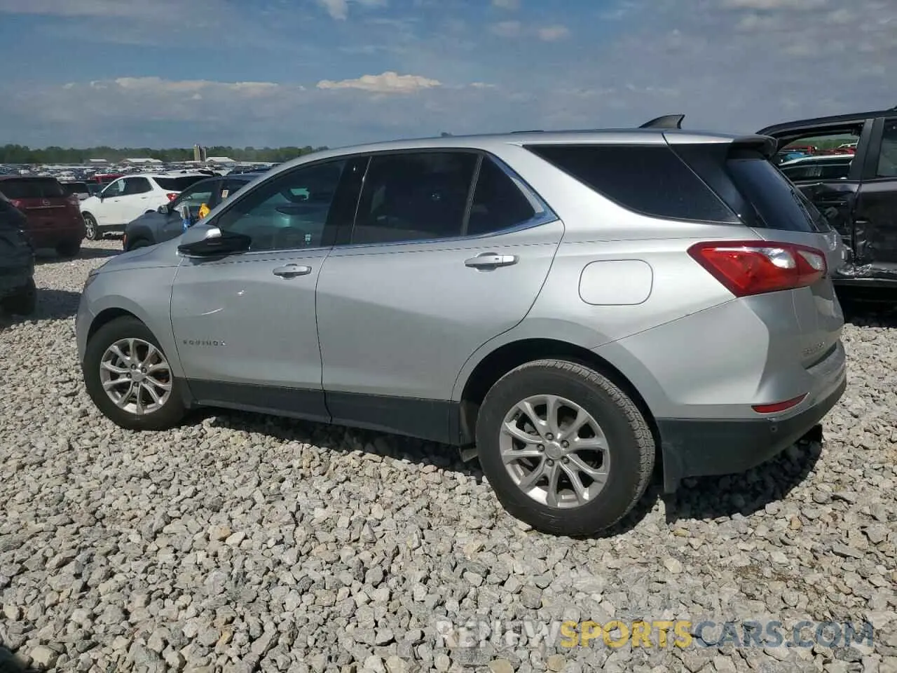 2 Photograph of a damaged car 3GNAXKEV5KS645410 CHEVROLET EQUINOX 2019