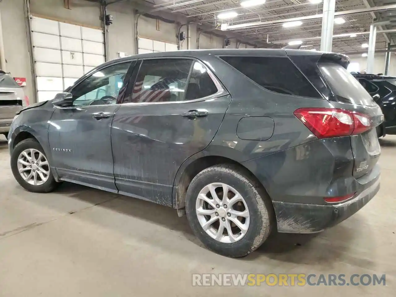 2 Photograph of a damaged car 3GNAXKEV6KL340038 CHEVROLET EQUINOX 2019