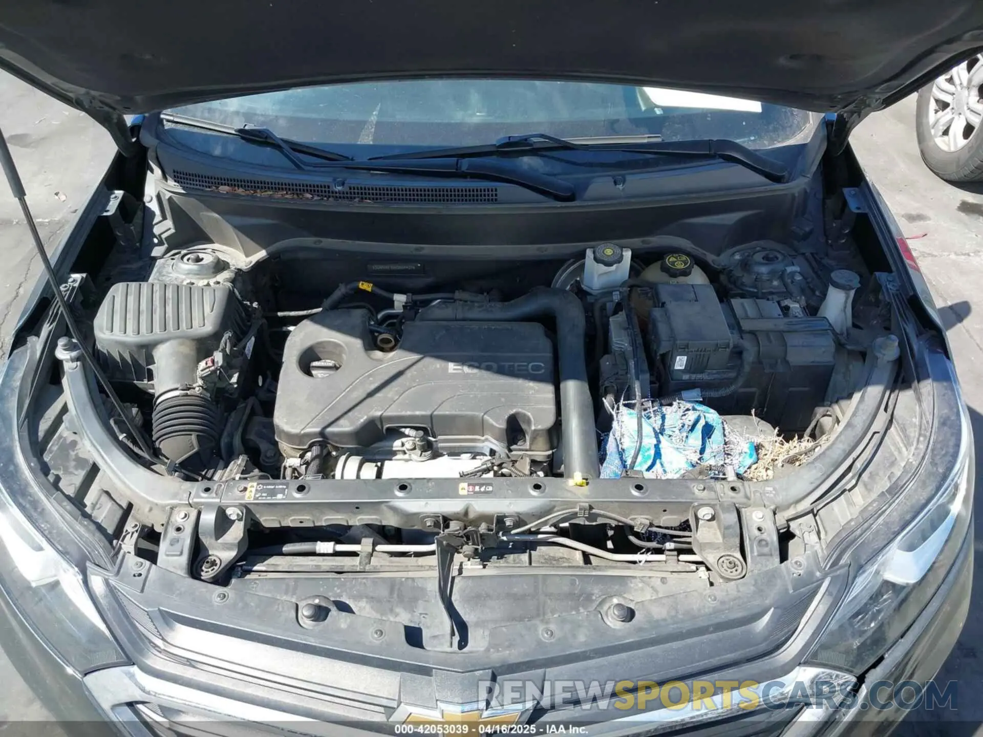 10 Photograph of a damaged car 3GNAXKEV6KS504409 CHEVROLET EQUINOX 2019