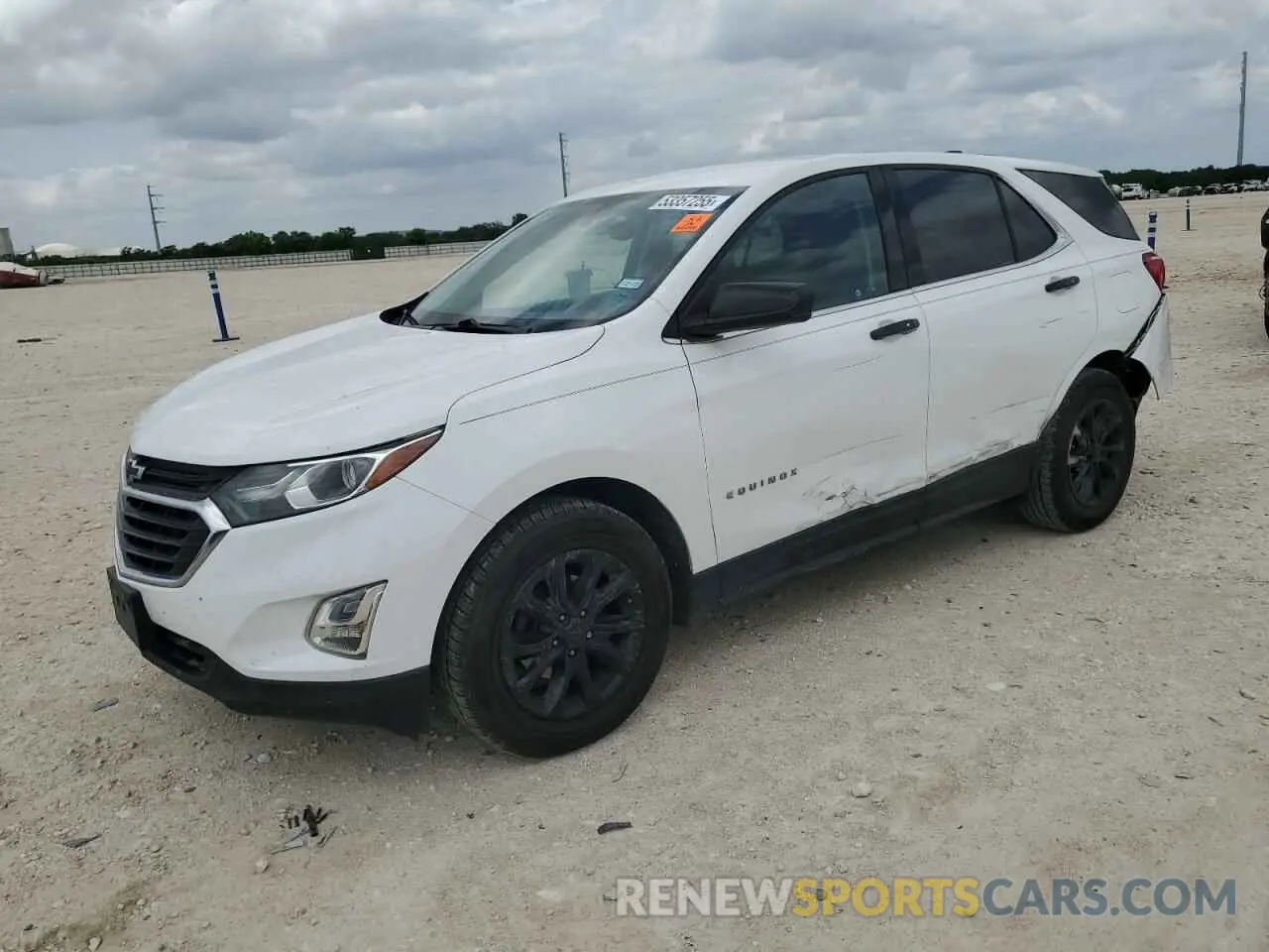 1 Photograph of a damaged car 3GNAXKEV6KS505916 CHEVROLET EQUINOX 2019