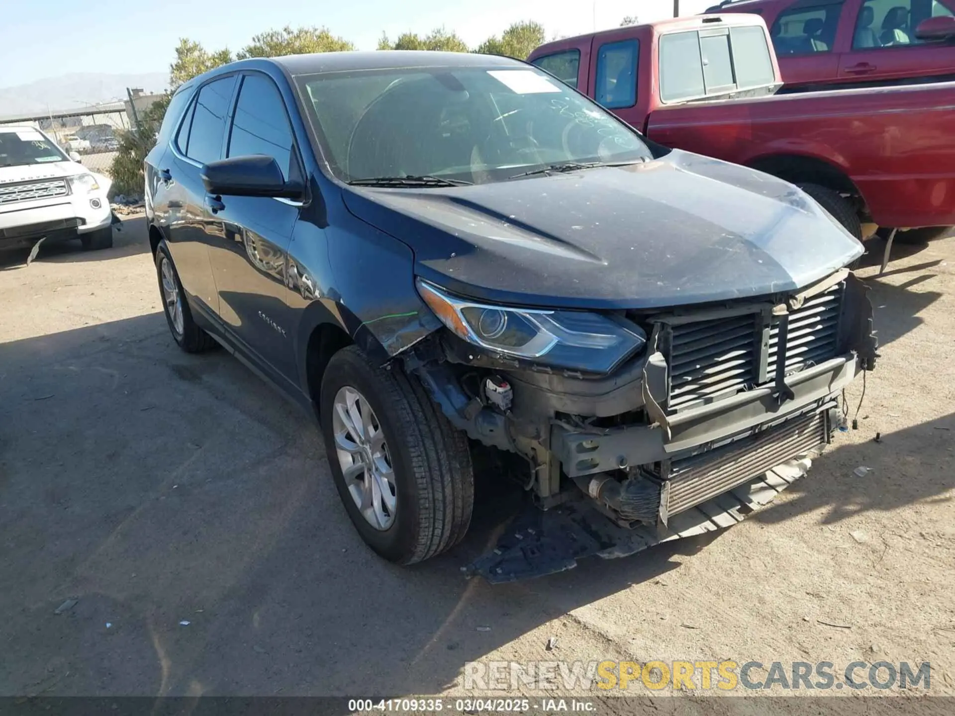 1 Photograph of a damaged car 3GNAXKEV6KS515040 CHEVROLET EQUINOX 2019