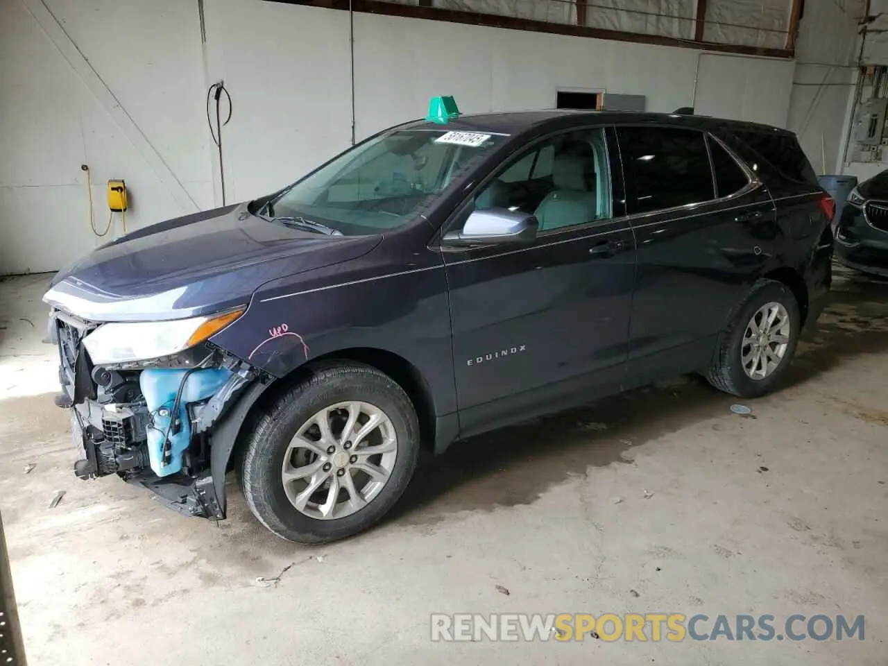 1 Photograph of a damaged car 3GNAXKEV6KS525082 CHEVROLET EQUINOX 2019