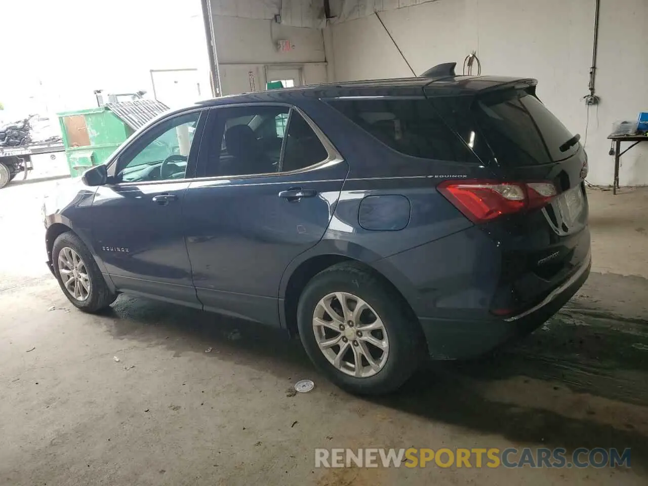 2 Photograph of a damaged car 3GNAXKEV6KS525082 CHEVROLET EQUINOX 2019
