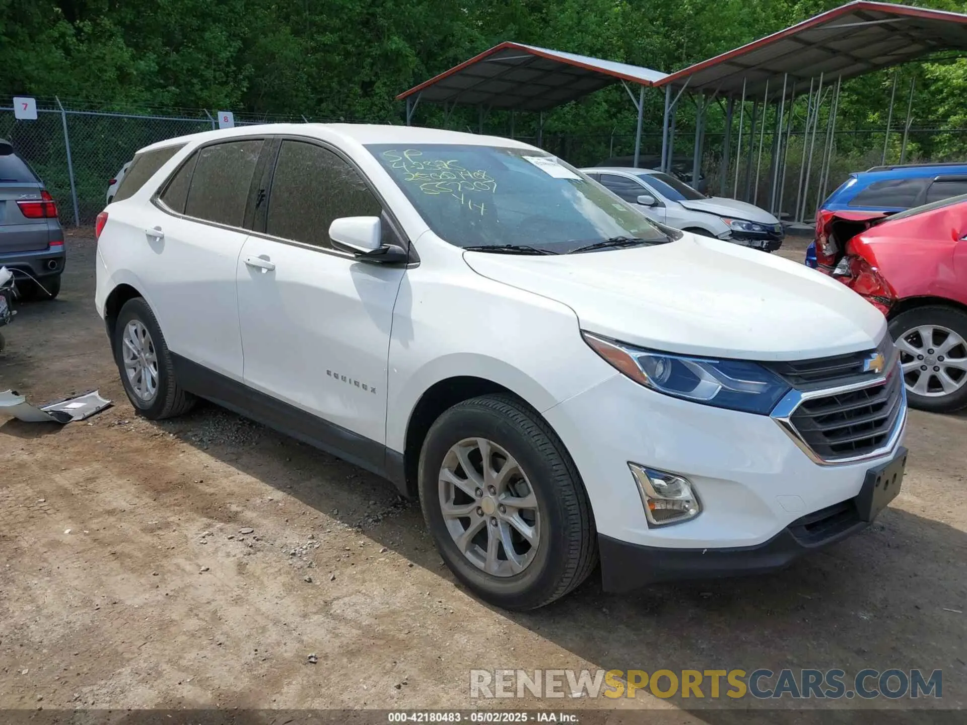 1 Photograph of a damaged car 3GNAXKEV6KS557207 CHEVROLET EQUINOX 2019