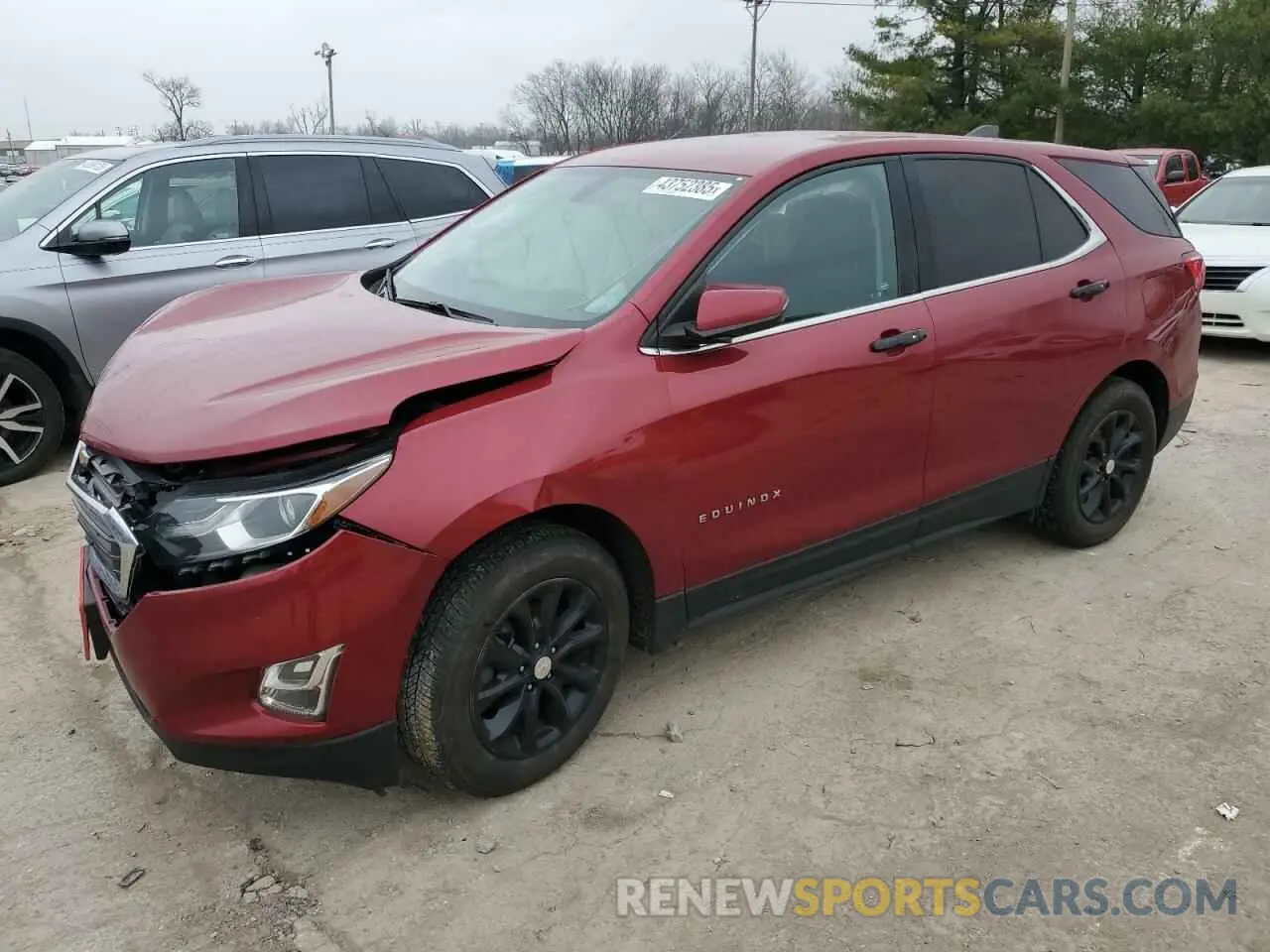 1 Photograph of a damaged car 3GNAXKEV6KS570152 CHEVROLET EQUINOX 2019