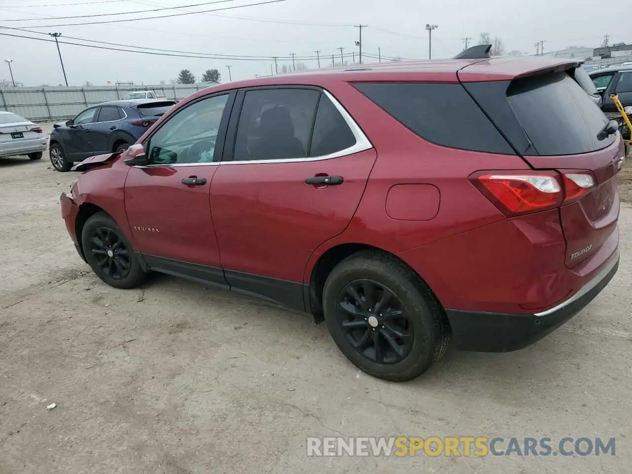 2 Photograph of a damaged car 3GNAXKEV6KS570152 CHEVROLET EQUINOX 2019