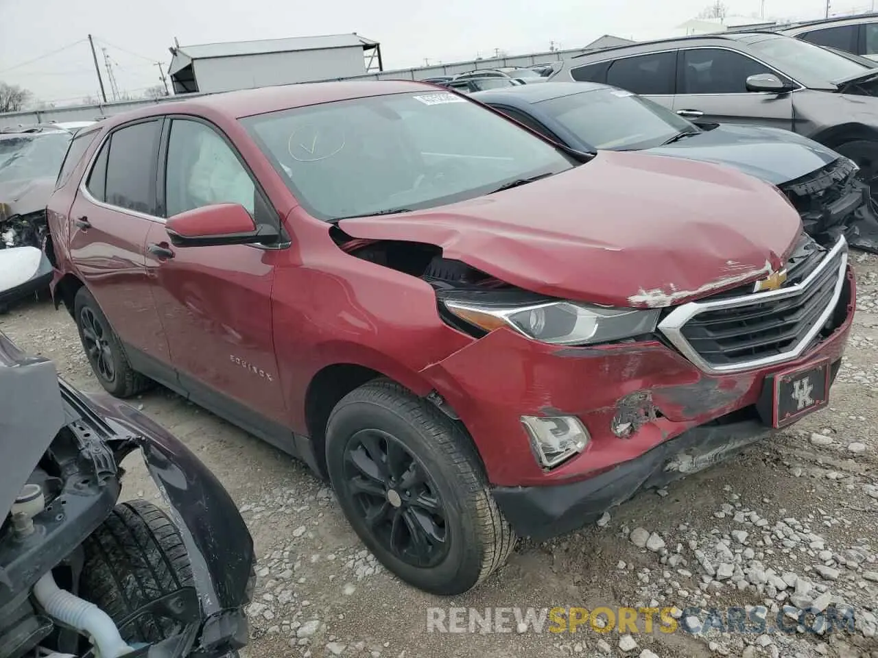 4 Photograph of a damaged car 3GNAXKEV6KS570152 CHEVROLET EQUINOX 2019