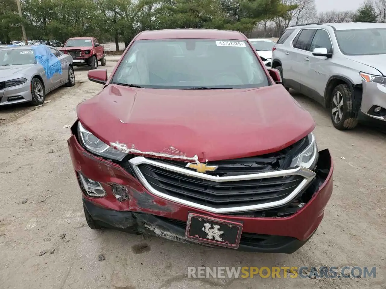 5 Photograph of a damaged car 3GNAXKEV6KS570152 CHEVROLET EQUINOX 2019