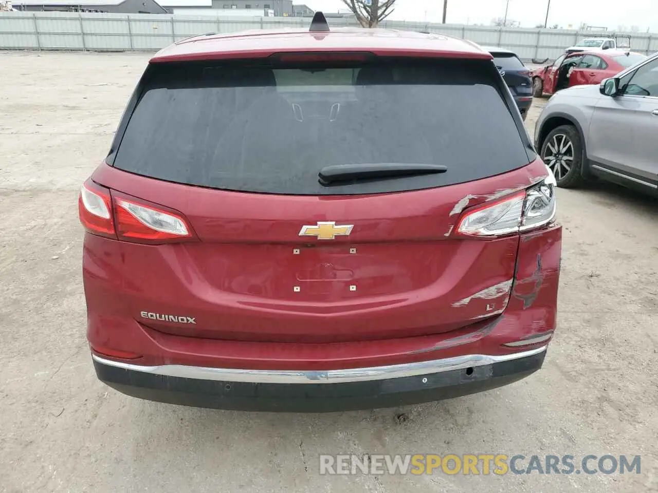 6 Photograph of a damaged car 3GNAXKEV6KS570152 CHEVROLET EQUINOX 2019