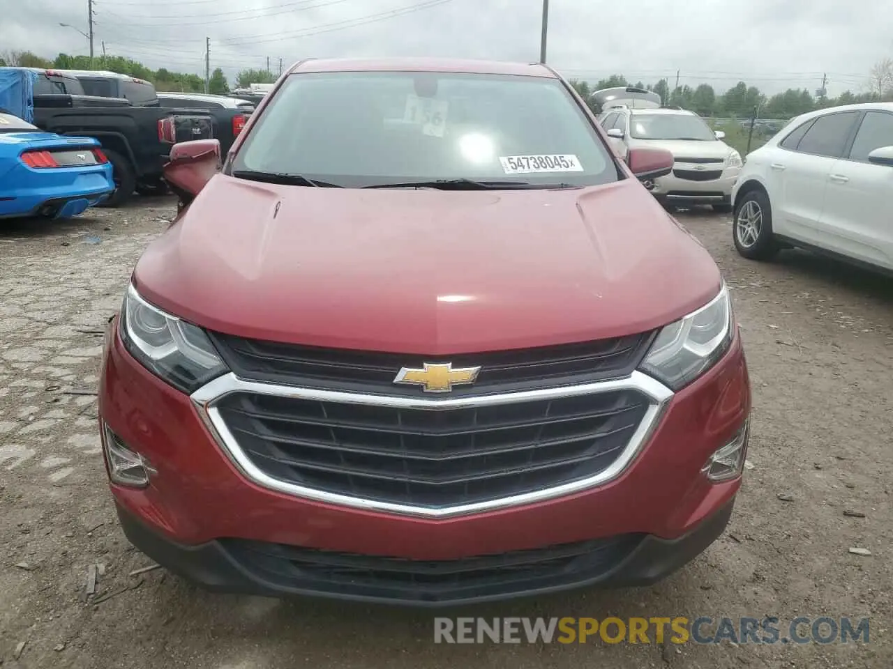5 Photograph of a damaged car 3GNAXKEV6KS641057 CHEVROLET EQUINOX 2019