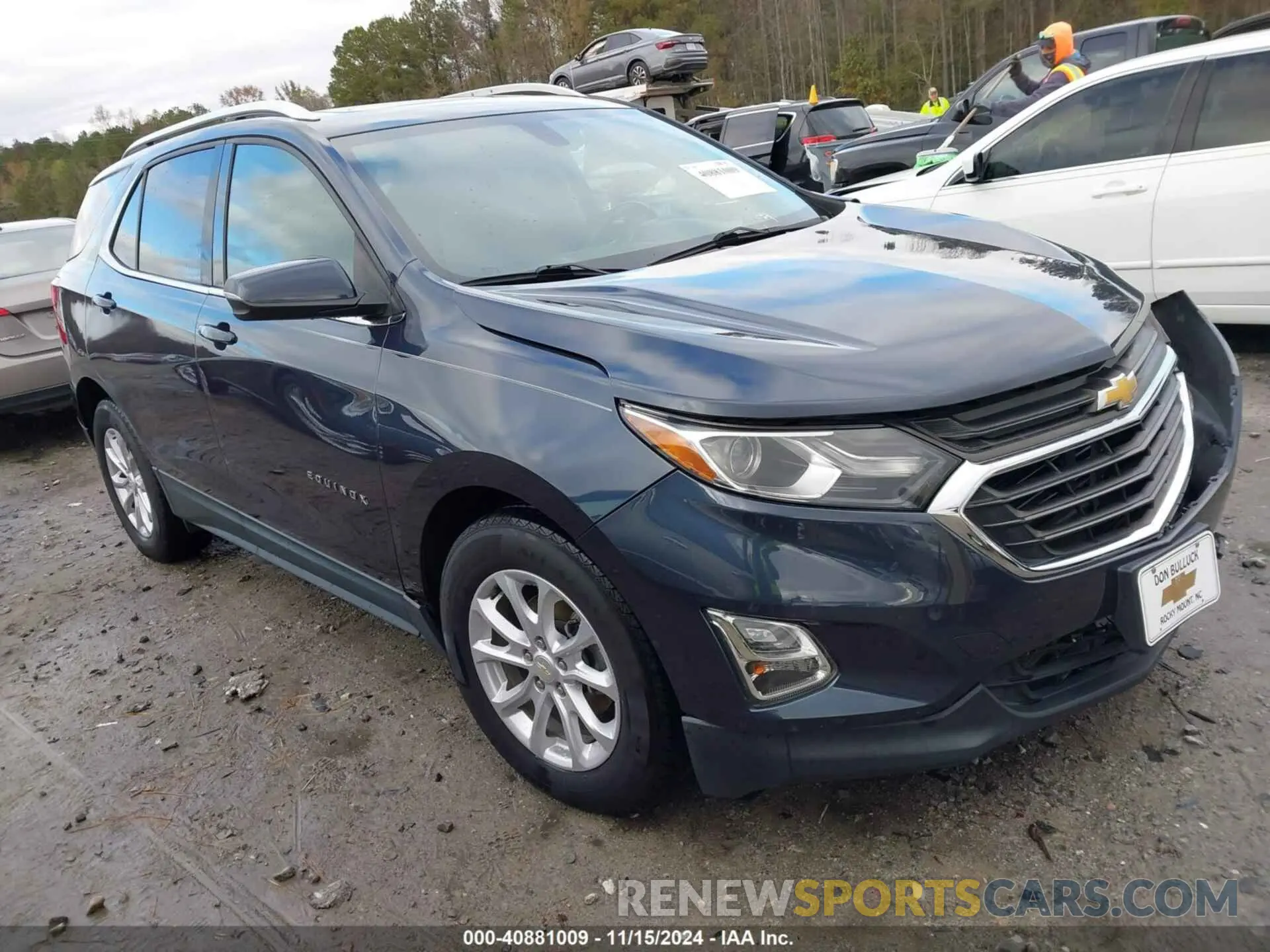 1 Photograph of a damaged car 3GNAXKEV7KL105860 CHEVROLET EQUINOX 2019