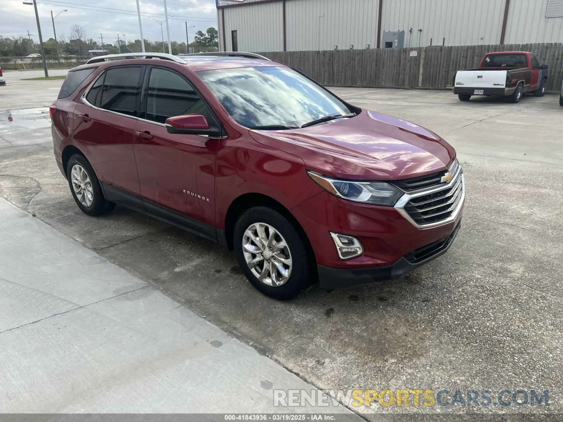 1 Photograph of a damaged car 3GNAXKEV7KL206932 CHEVROLET EQUINOX 2019