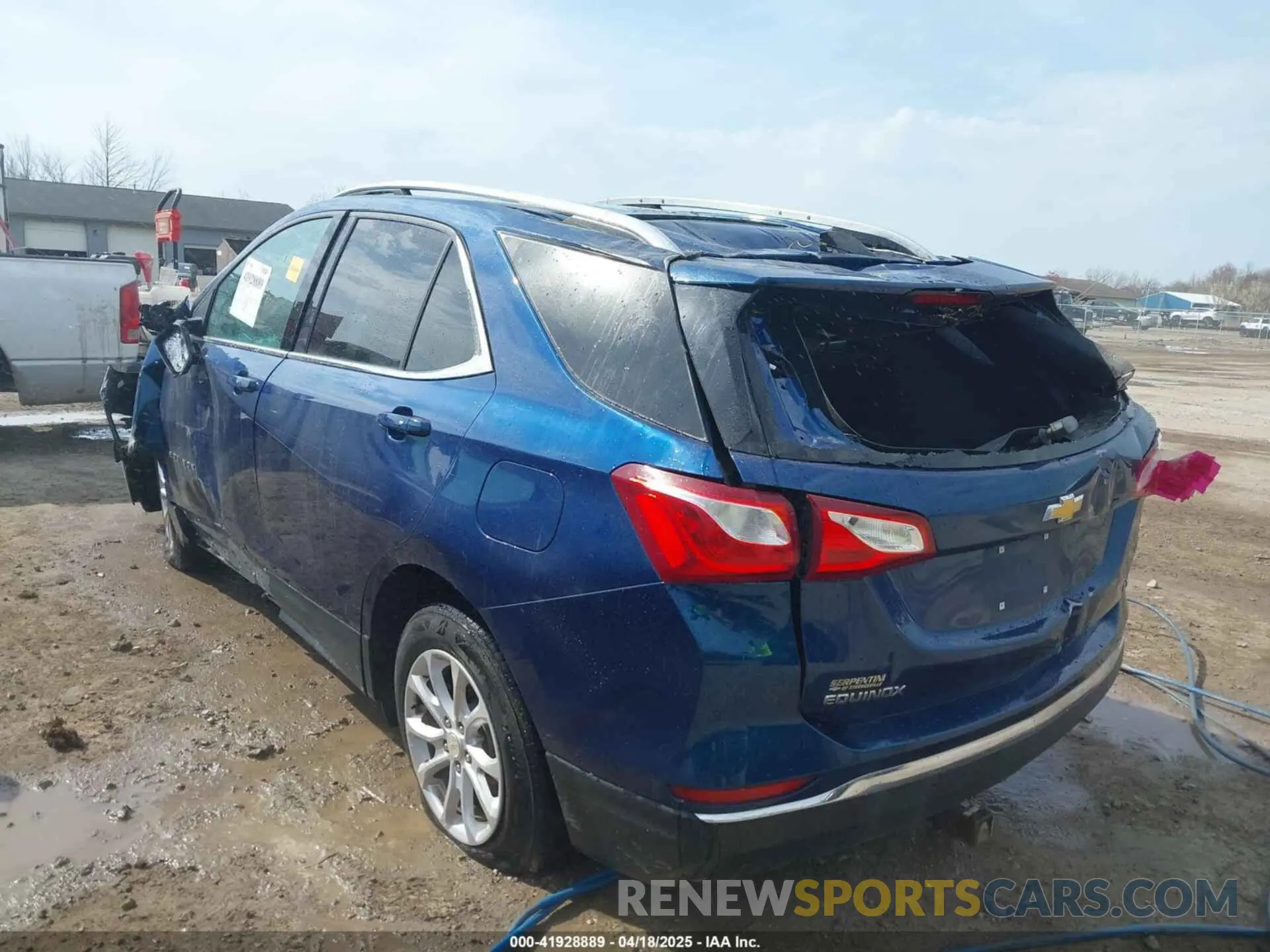 3 Photograph of a damaged car 3GNAXKEV7KL362369 CHEVROLET EQUINOX 2019