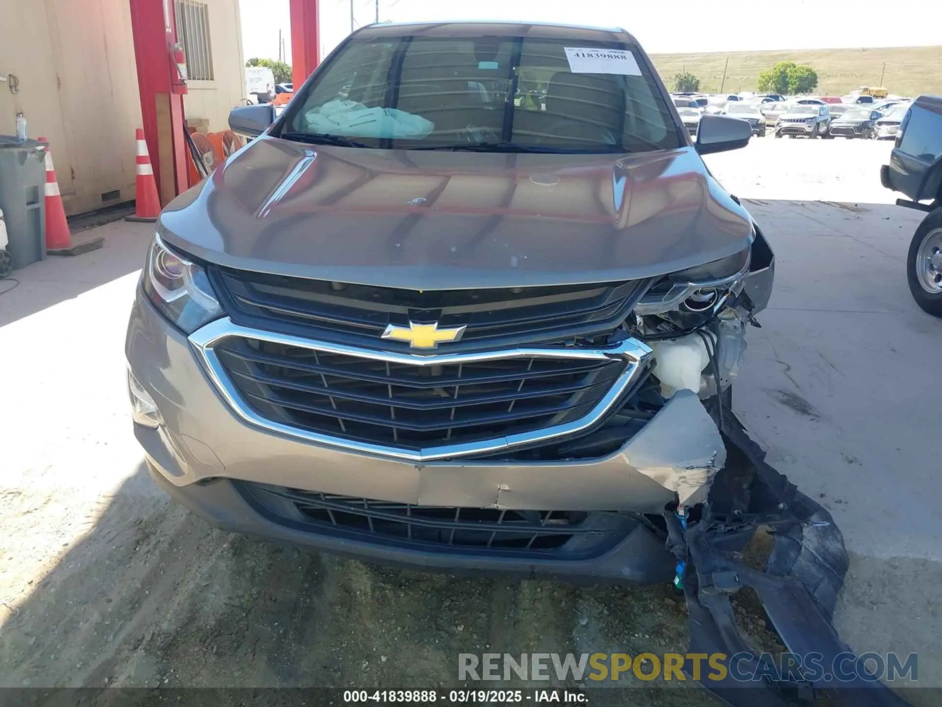 6 Photograph of a damaged car 3GNAXKEV7KS516553 CHEVROLET EQUINOX 2019