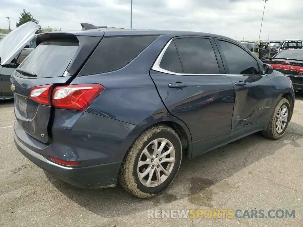 3 Photograph of a damaged car 3GNAXKEV7KS521526 CHEVROLET EQUINOX 2019