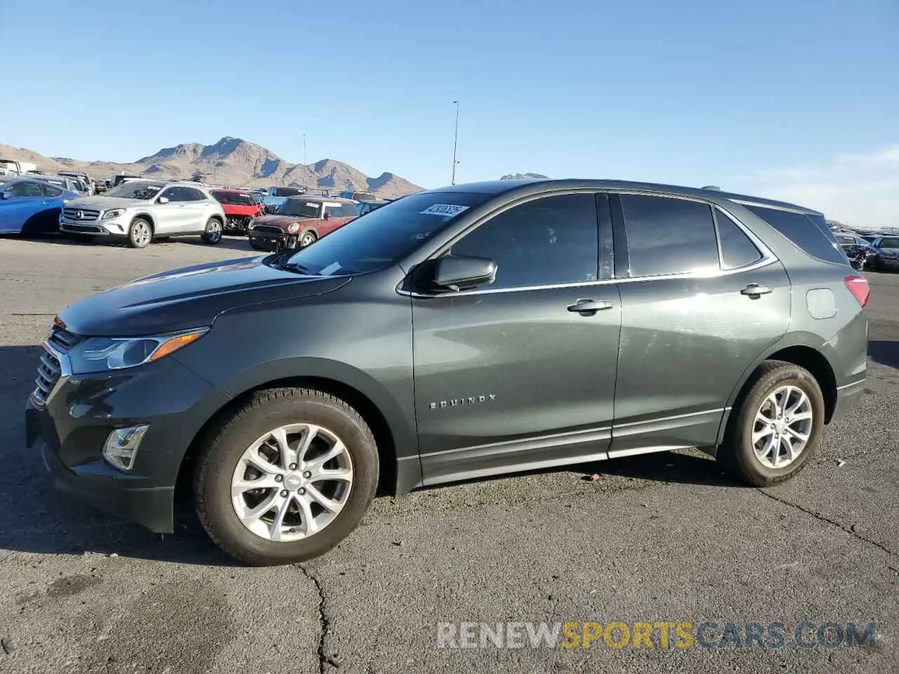 1 Photograph of a damaged car 3GNAXKEV7KS547348 CHEVROLET EQUINOX 2019