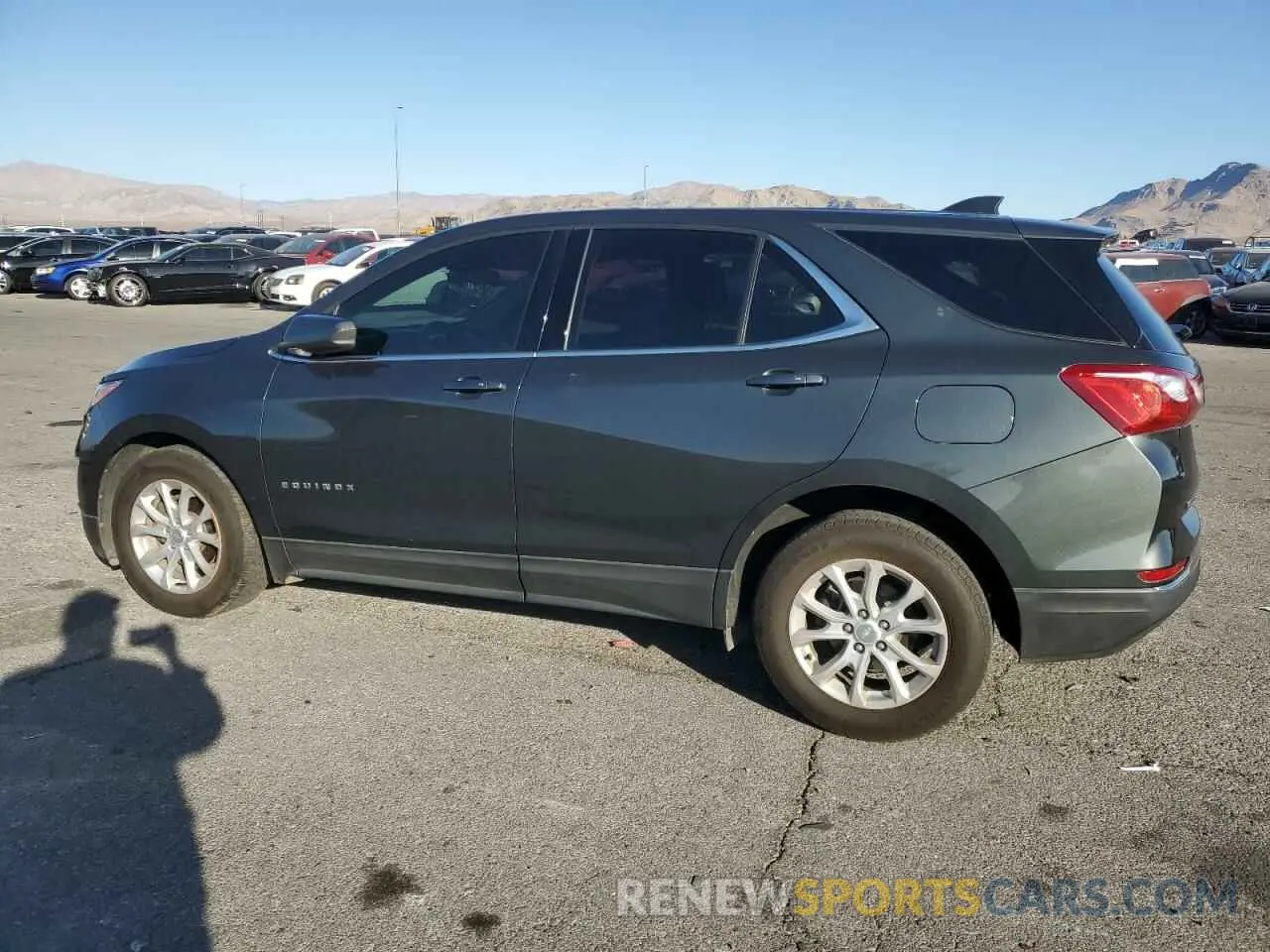2 Photograph of a damaged car 3GNAXKEV7KS547348 CHEVROLET EQUINOX 2019