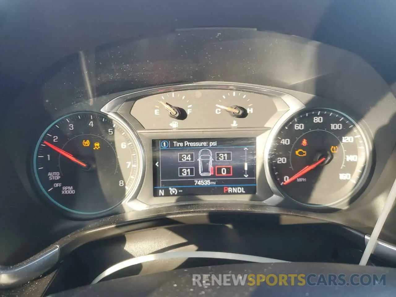 9 Photograph of a damaged car 3GNAXKEV7KS547348 CHEVROLET EQUINOX 2019