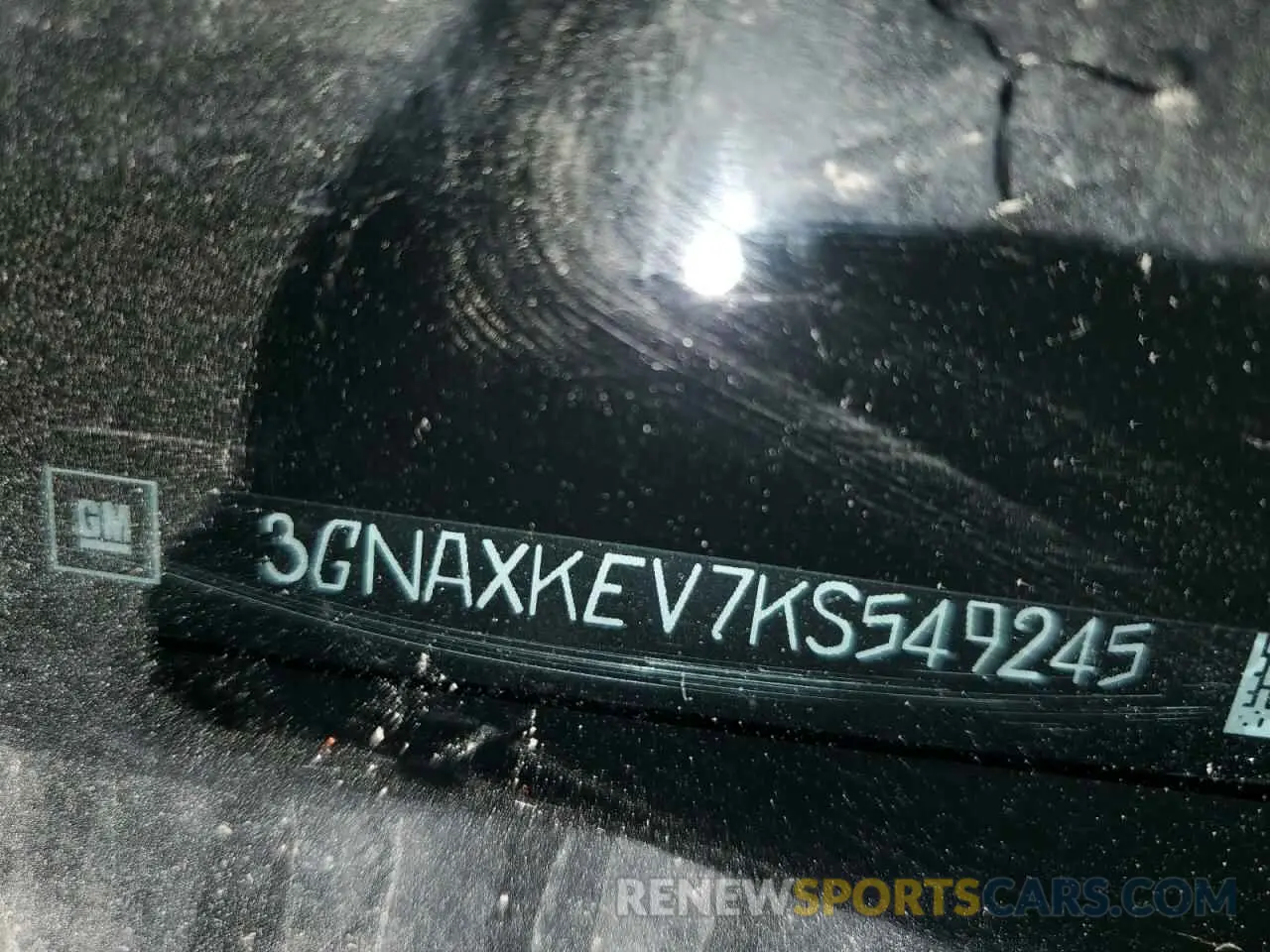 13 Photograph of a damaged car 3GNAXKEV7KS549245 CHEVROLET EQUINOX 2019