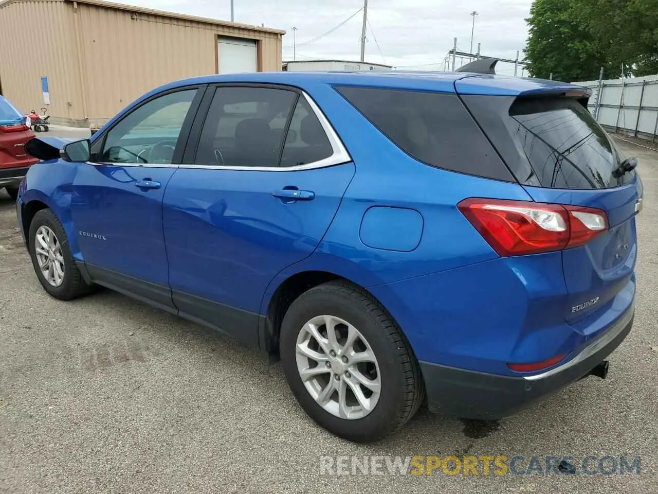 2 Photograph of a damaged car 3GNAXKEV7KS599126 CHEVROLET EQUINOX 2019