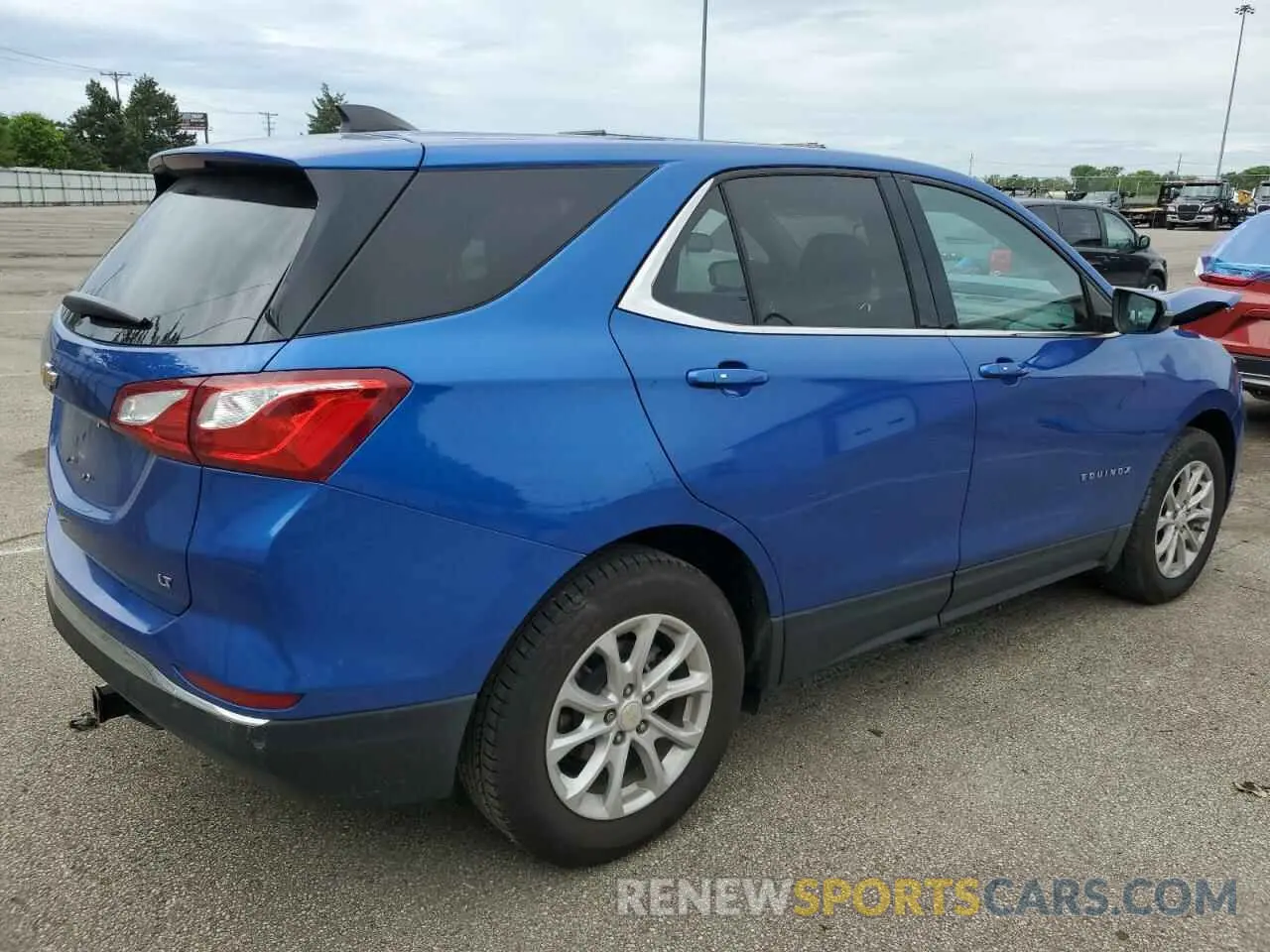 3 Photograph of a damaged car 3GNAXKEV7KS599126 CHEVROLET EQUINOX 2019
