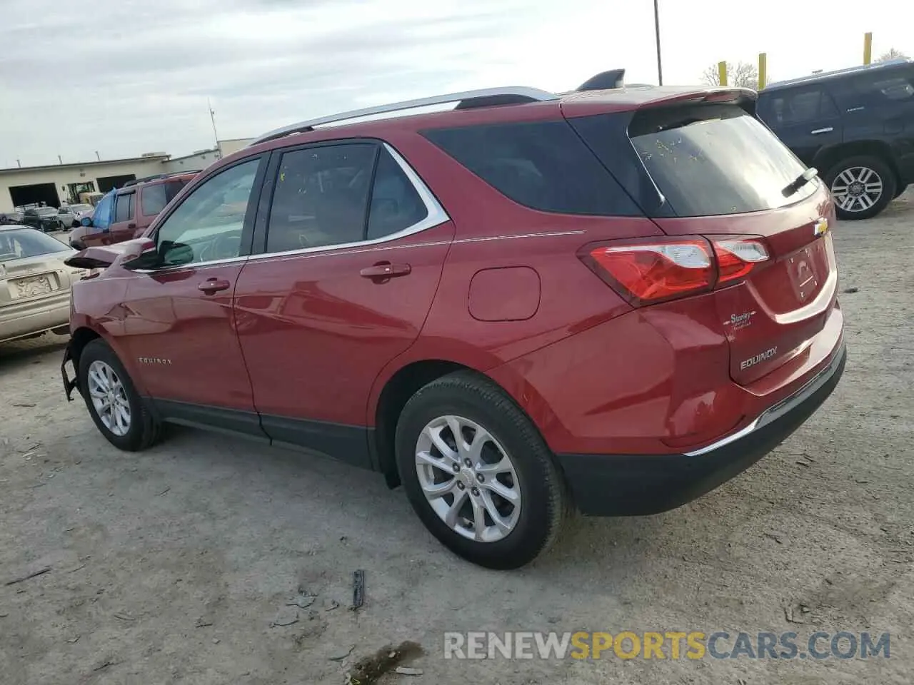 2 Photograph of a damaged car 3GNAXKEV7KS653427 CHEVROLET EQUINOX 2019