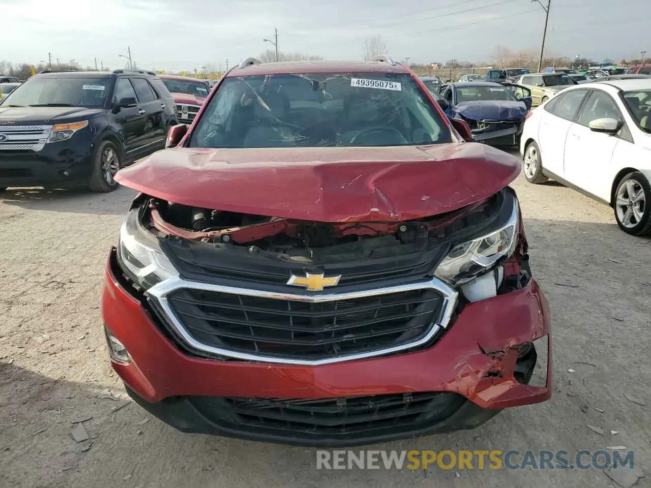 5 Photograph of a damaged car 3GNAXKEV7KS653427 CHEVROLET EQUINOX 2019
