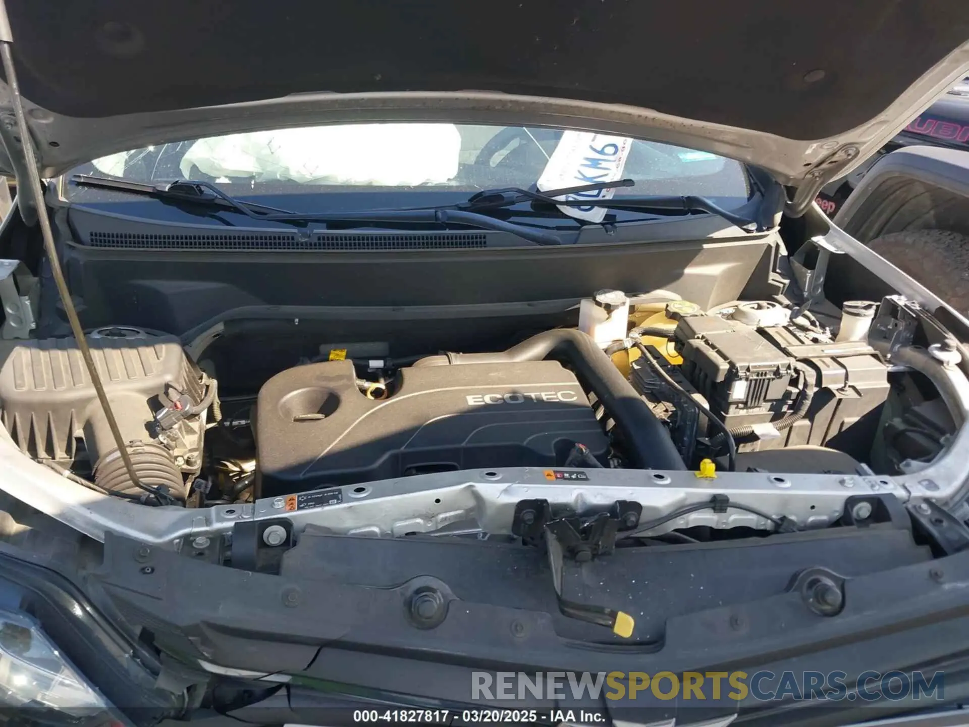 10 Photograph of a damaged car 3GNAXKEV7KS663049 CHEVROLET EQUINOX 2019