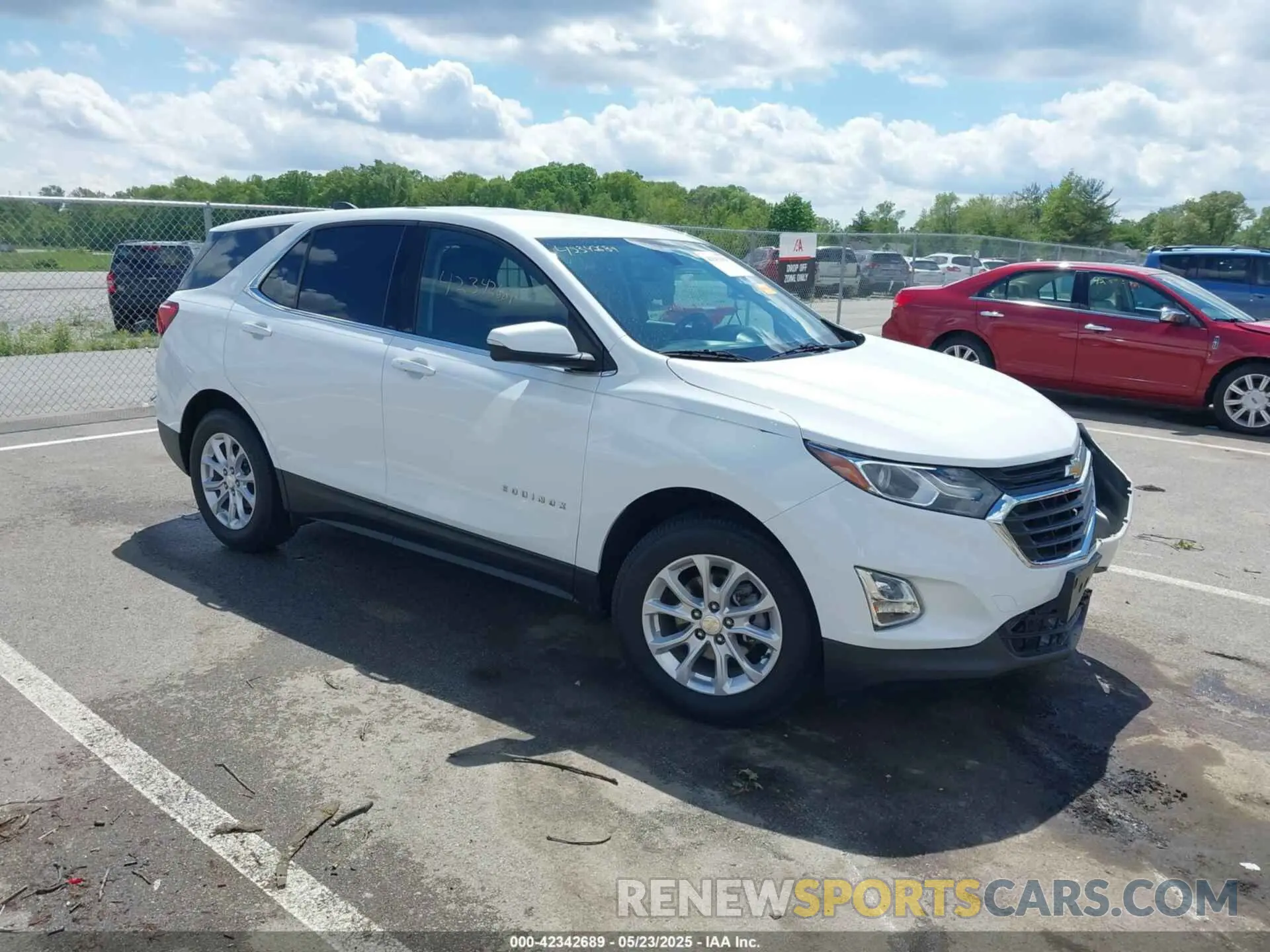 1 Photograph of a damaged car 3GNAXKEV7KS677341 CHEVROLET EQUINOX 2019