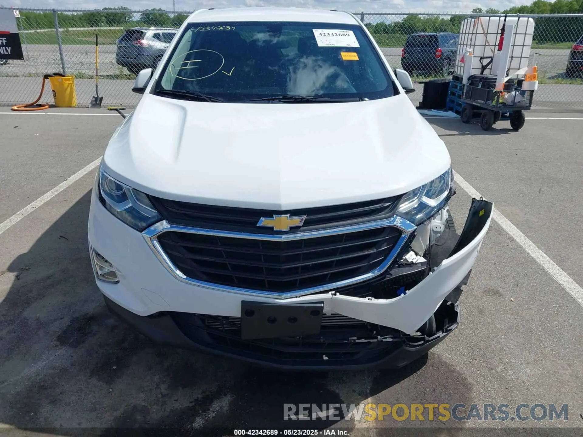 6 Photograph of a damaged car 3GNAXKEV7KS677341 CHEVROLET EQUINOX 2019