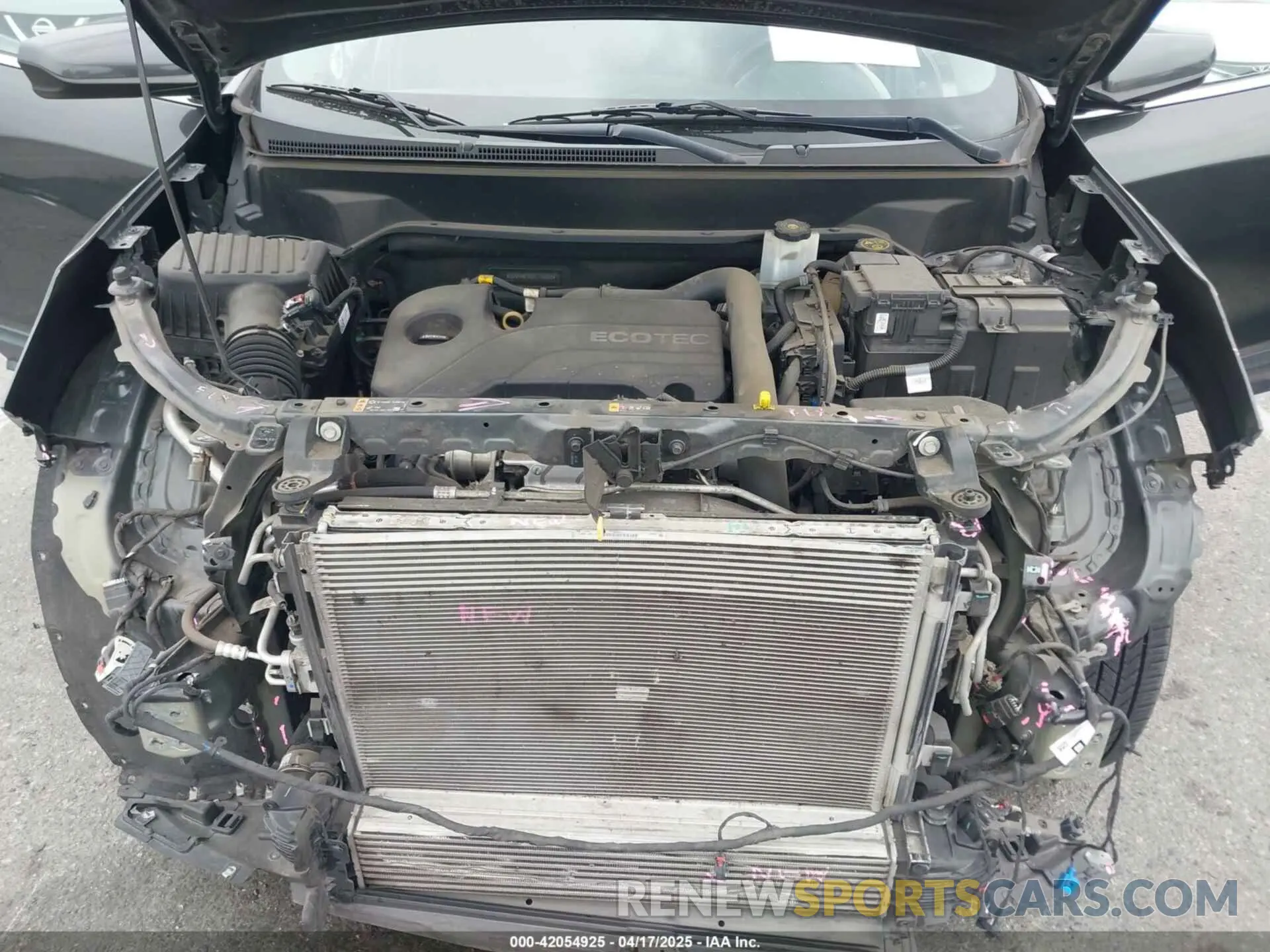 10 Photograph of a damaged car 3GNAXKEV8KL116205 CHEVROLET EQUINOX 2019