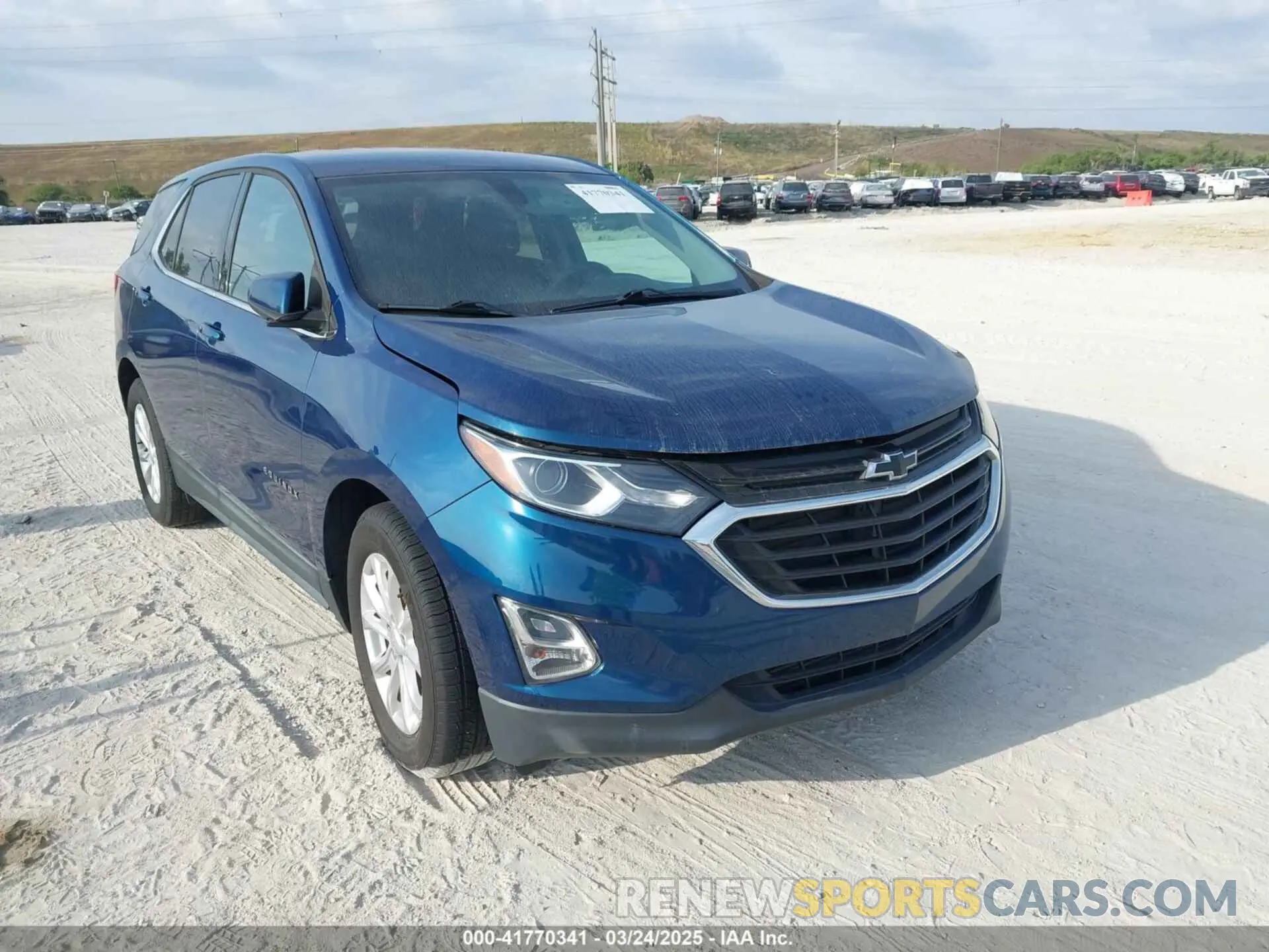 1 Photograph of a damaged car 3GNAXKEV8KL208088 CHEVROLET EQUINOX 2019