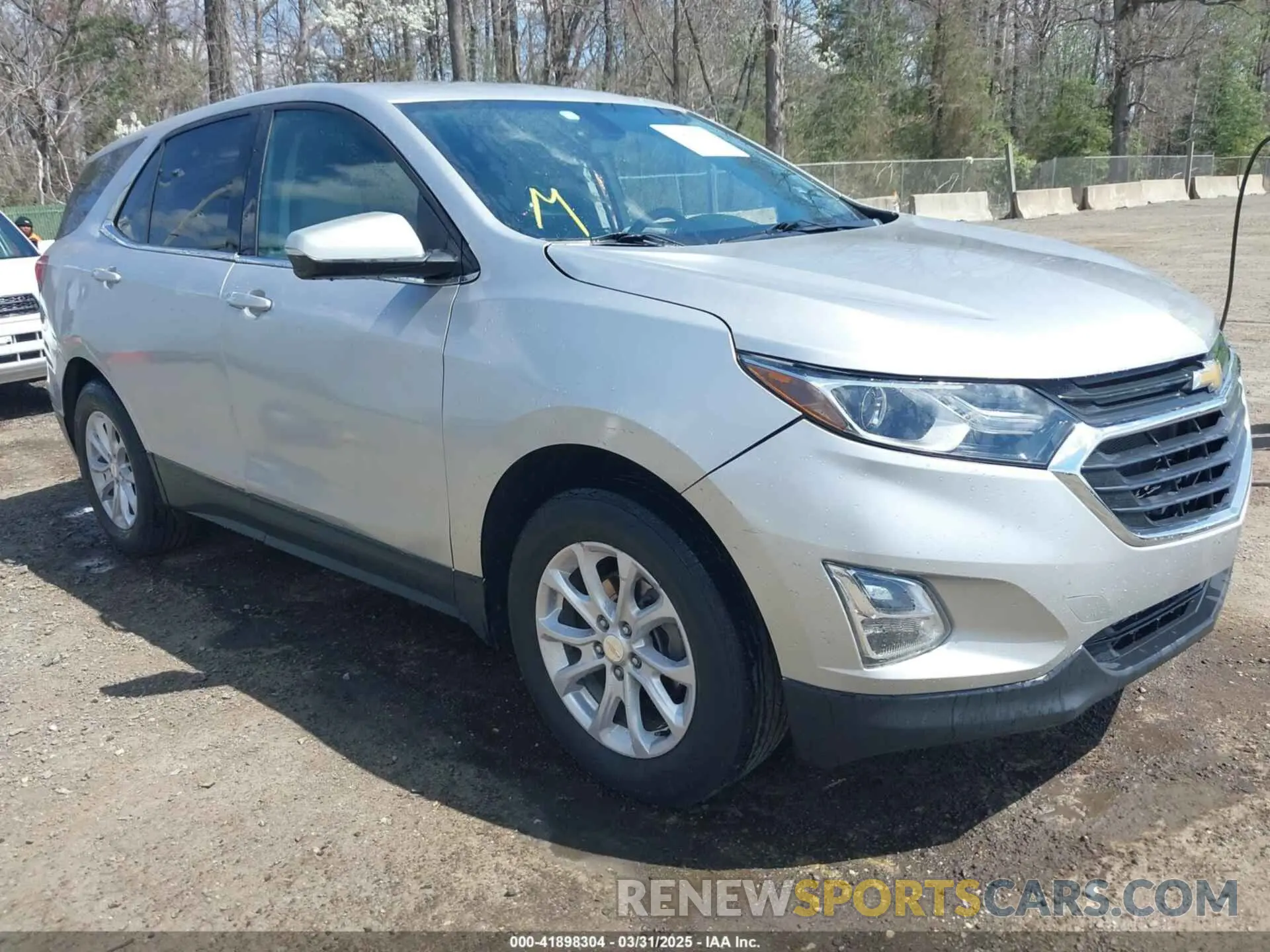 1 Photograph of a damaged car 3GNAXKEV8KL279162 CHEVROLET EQUINOX 2019