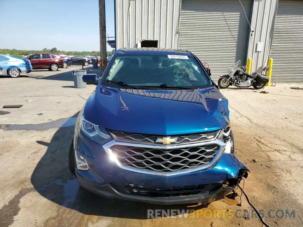 5 Photograph of a damaged car 3GNAXKEV8KL374823 CHEVROLET EQUINOX 2019