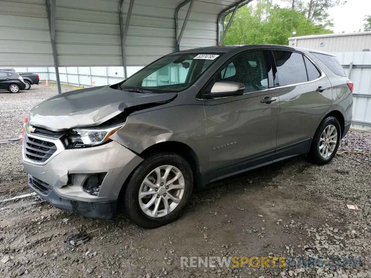 1 Photograph of a damaged car 3GNAXKEV8KS528291 CHEVROLET EQUINOX 2019