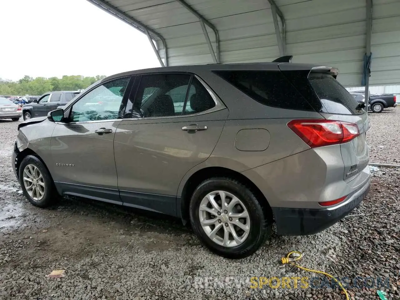 2 Photograph of a damaged car 3GNAXKEV8KS528291 CHEVROLET EQUINOX 2019