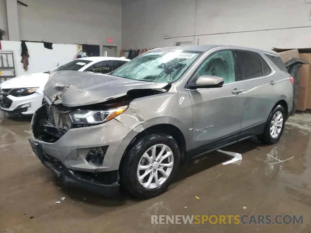 1 Photograph of a damaged car 3GNAXKEV8KS536889 CHEVROLET EQUINOX 2019
