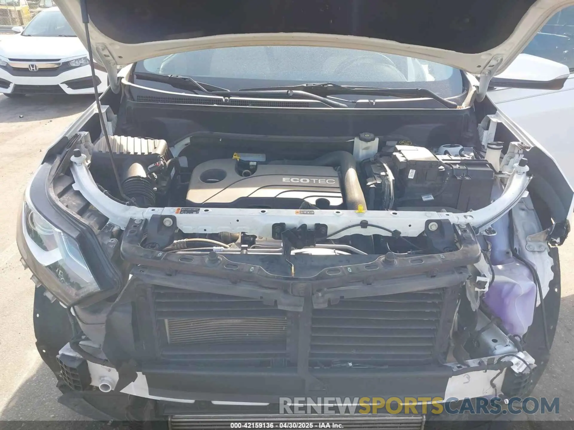 10 Photograph of a damaged car 3GNAXKEV8KS599992 CHEVROLET EQUINOX 2019