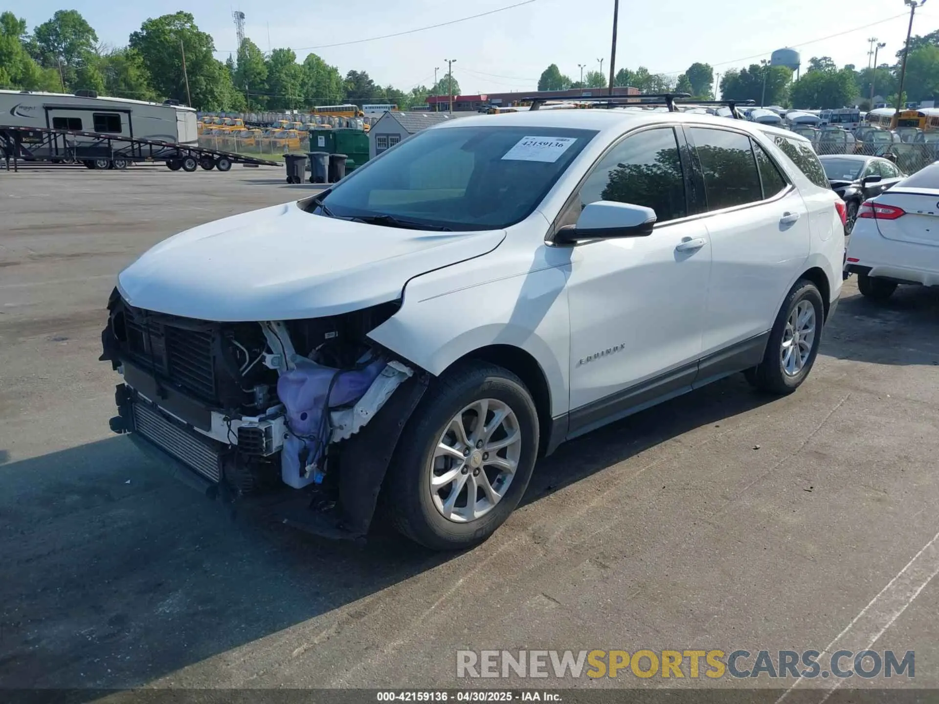 2 Photograph of a damaged car 3GNAXKEV8KS599992 CHEVROLET EQUINOX 2019