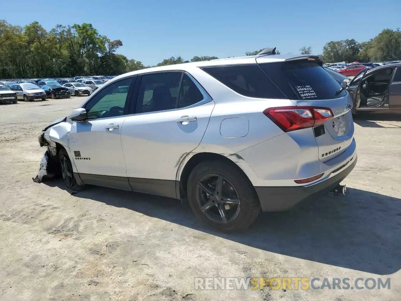 2 Photograph of a damaged car 3GNAXKEV8KS666218 CHEVROLET EQUINOX 2019